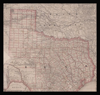 Map TX Indian Territory